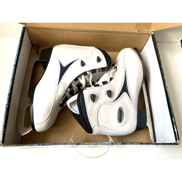 Roces Women's Size12 RFG 1 Ice Skate Superior White Italian Style 450511 NWB - Picture 2 of 8